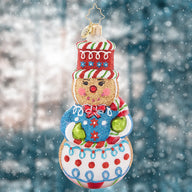 Christopher Radko SWEETEST SNOWMAN Ornament 1021345 Cookie Icing