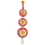 Heartfully Yours CINNABAR FINIAL 22093 Tree Topper LE 100 Red Reflector