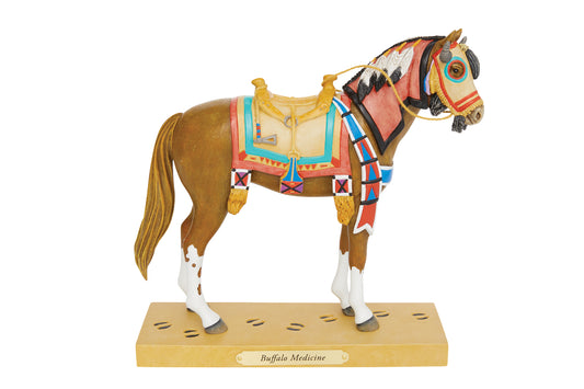Trail of Painted Ponies Figurine BUFFALO MEDICINE LE-0234 6015083