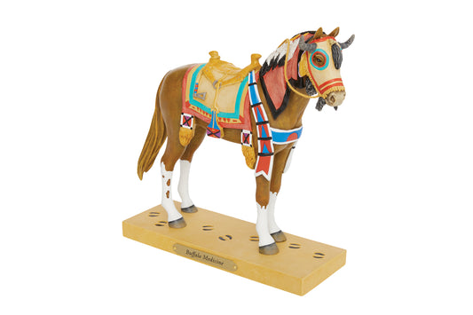 Trail of Painted Ponies Figurine BUFFALO MEDICINE LE-0234 6015083