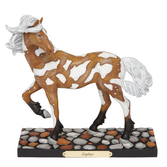 Trail of Painted Ponies Figurine ZEPHYR 6016396 Cobblestone Horse