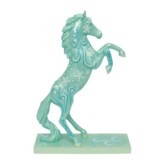 Trail of Painted Ponies Figurine CHRISTMAS SEASON SQUALL 6016947 Snowflake Horse