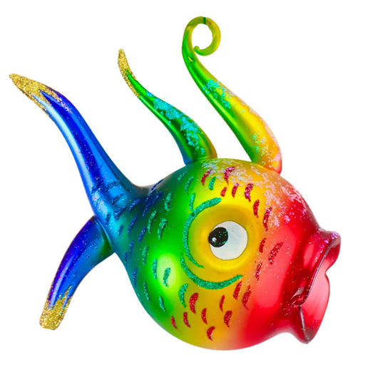 The Ornament King ANN-CHOVY Ornament 49008 Italian Glass Fish 2025