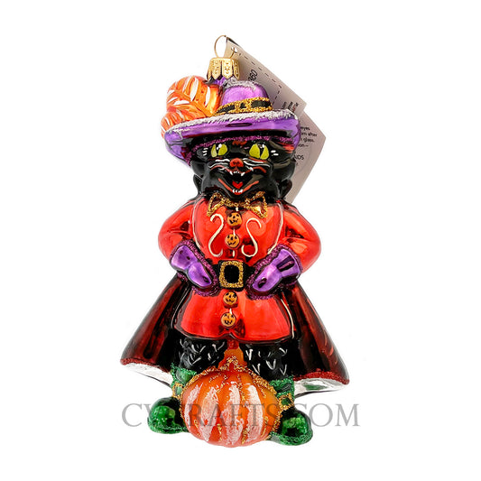 Heartfully Yours CAPTAIN KITTY 21542 Ornament LE 360 Halloween Cat
