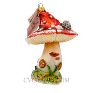 Heartfully Yours DOBBY'S HOUSE 21292 Ornament LE 270 Mushroom Fairy House