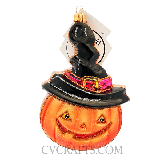 Heartfully Yours SWEET PUNKIN 21092 Ornament LE 360 Halloween Pumpkin