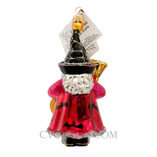 Heartfully Yours TRICKSTER GNOME 21102 Ornament LE 540 Halloween
