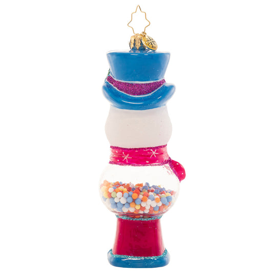 Christopher Radko GUMBALL GRINS Ornament 1021455 Candy Snowman