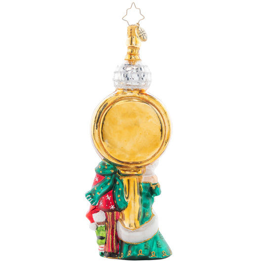 Christopher Radko IN WITH THE NEW -January- New Years Ornament Of The Month 1021693