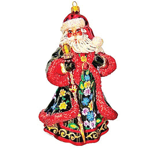 Heartfully Yours DELAMERE - Red Black 21162 Ornament LE 270 Santa