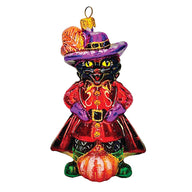 Heartfully Yours CAPTAIN KITTY 21542 Ornament LE 360 Halloween Cat