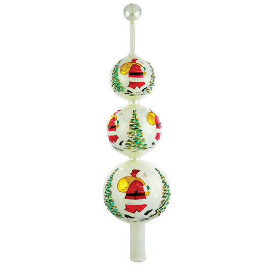 Heartfully Yours YULE TIDINGS FINIAL 22083 Tree Topper LE 100