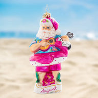 Christopher Radko BEATING THE HEAT -August- Ornament Of The Month 1021700