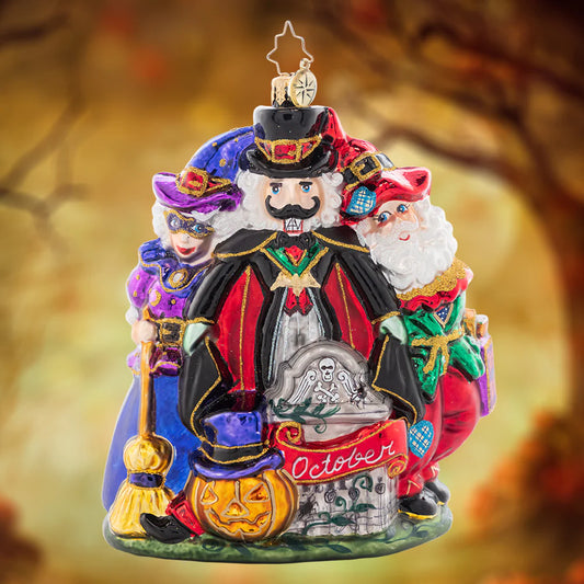 Christopher Radko HAPPY HAUNTINGS -October- Ornament Of The Month 1021702 Halloween