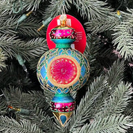 Christopher Radko Fantasia GILDED ELEGANCE Ornament 1022644 Reflector Drop