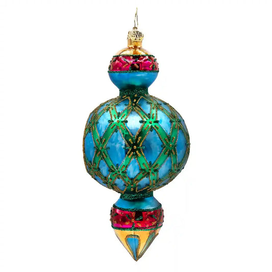 Christopher Radko Fantasia GILDED ELEGANCE Ornament 1022644 Reflector Drop