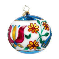 Christopher Radko Fantasia POLISH FOLK REFLECTIONS Ornament 1022645 Polish Reflector