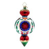 Christopher Radko Fantasia FOLKLORE REFLECTIONS Ornament 1022646 Polish Reflector