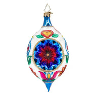 Christopher Radko Fantasia POLISH FOLKLORE DROP Ornament 1022659 Reflector Drop