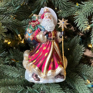 Christopher Radko STARLIGHT KEEPSAKE SANTA Ornament 1022938 Limited Edition