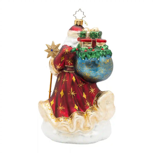 Christopher Radko STARLIGHT KEEPSAKE SANTA Ornament 1022938 Limited Edition