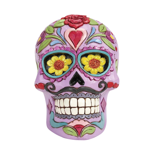 Jim Shore COLORFUL CALAVERA 6012755 Day Of The Dead Halloween Skull
