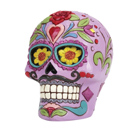 Jim Shore COLORFUL CALAVERA 6012755 Day Of The Dead Halloween Skull