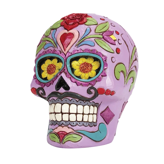Jim Shore COLORFUL CALAVERA 6012755 Day Of The Dead Halloween Skull