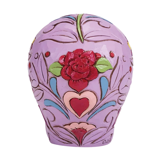 Jim Shore COLORFUL CALAVERA 6012755 Day Of The Dead Halloween Skull
