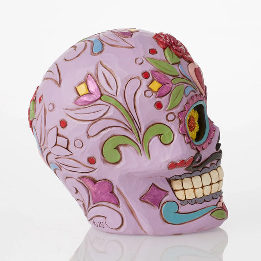 Jim Shore COLORFUL CALAVERA 6012755 Day Of The Dead Halloween Skull