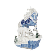 Trail of Painted Ponies Figurine GUARDIAN OF THE NORTH Masterpiece 6015073 Christmas