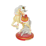 Trail of Painted Ponies Figurine ELEGANCIA 6015075 Christmas Flocking