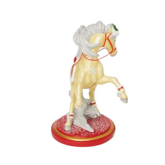 Trail of Painted Ponies Figurine ELEGANCIA 6015075 Christmas Flocking