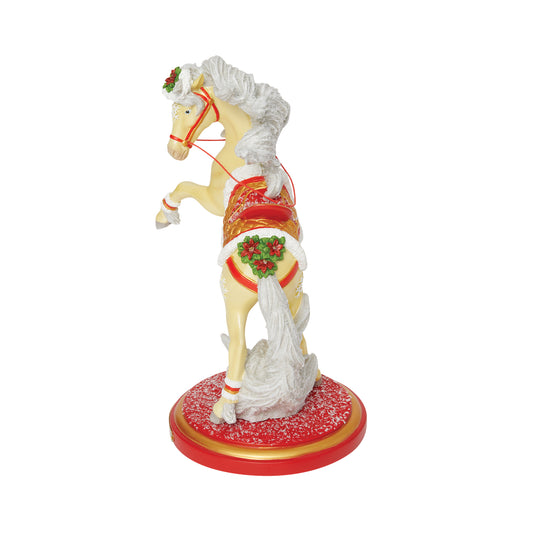 Trail of Painted Ponies Figurine ELEGANCIA 6015075 Christmas Flocking