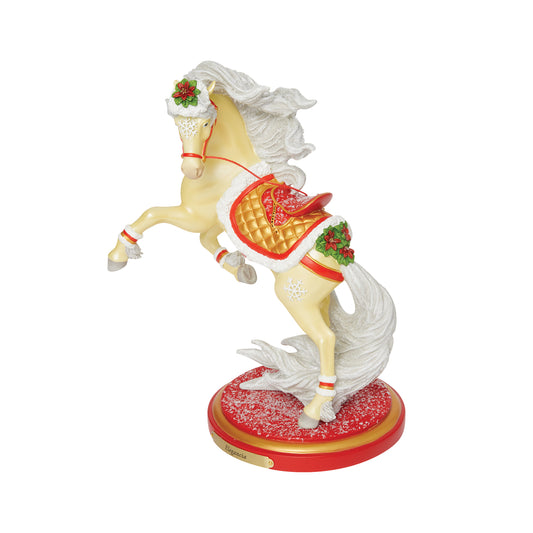 Trail of Painted Ponies Figurine ELEGANCIA 6015075 Christmas Flocking