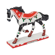 Trail of Painted Ponies Figurine COZY TOES 6015077 Christmas Boots