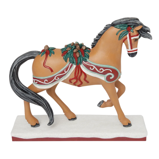 Trail of Painted Ponies TIS THE SEASON Figurine 6015078 Christmas Horse 1st Edition