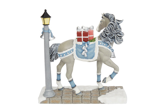 Trail of Painted Ponies Figurine CHRISTMAS TIME IN THE CITY 6015079 Lamppost