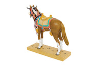 Trail of Painted Ponies Figurine BUFFALO MEDICINE 6015083 Native American