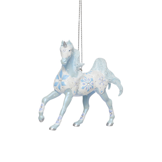 Trail of Painted Ponies Ornament CHRISTMAS SNOW PRINCESS 6015086 Unicorn