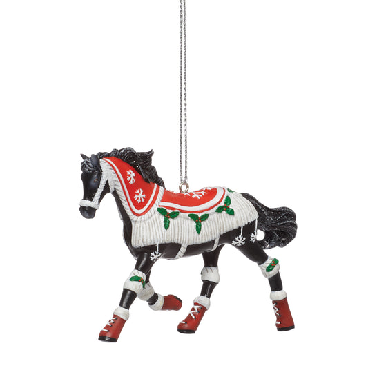 Trail of Painted Ponies Ornament COZY TOES 6015089 Christmas Boots