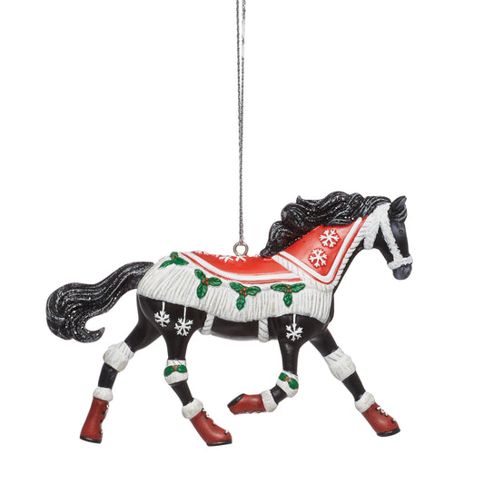 Trail of Painted Ponies Ornament COZY TOES 6015089 Christmas Boots