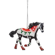 Trail of Painted Ponies Ornament COZY TOES 6015089 Christmas Boots