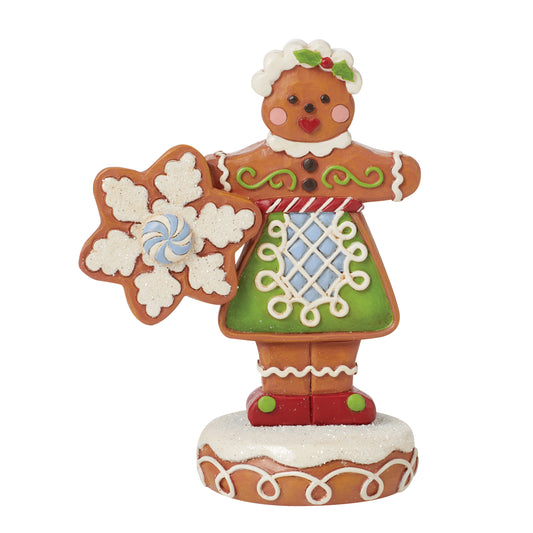 Jim Shore Gingerbread Christmas GINGERBREAD SWEETIE 6015437 Cookie Girl