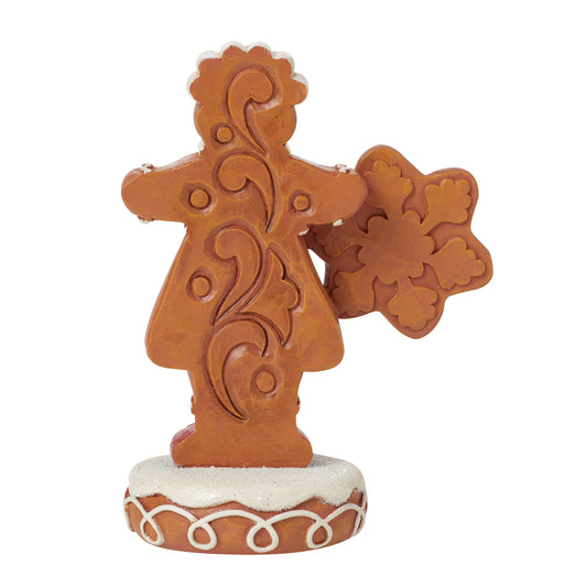 Jim Shore Gingerbread Christmas GINGERBREAD SWEETIE 6015437 Cookie Girl