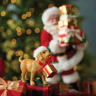 FURRY HELPER Dept 56 Possible Dreams Santa Puppy Christmas 6015861