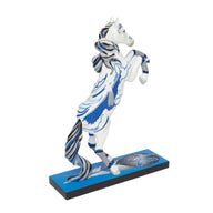 Trail of Painted Ponies Figurine NATIVE SPIRIT RISING 6016392 Blue White Horse