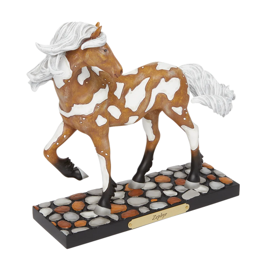 Trail of Painted Ponies ZEPHYR 6016396 Cobblestone Horse 1st Edition