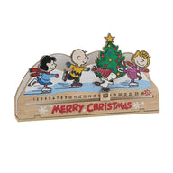 Dept 56 Flourish PEANUTS COUNTDOWN CALENDAR 6016557 Wooden Advent Snoopy