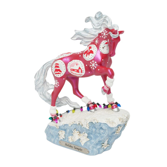 Trail of Painted Ponies Figurine HOLIDAY SAMPLER 6016944 Horse Christmas Scenes